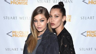 Gigi Temani Bella Hadid Tampil di Victoria's Secret Show