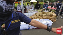 BNN Musnahkan Barang Bukti Kasus Narkoba Januari-Februari