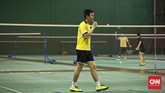 Hendra Setiawan pertama kali datang ke Pelatnas Cipayung pada tahun 2002 silam. Hendra dipanggil masuk pelatnas setelah berprestasi bersama klubnya, Jaya Raya Jakarta di level nasional. (CNN Indonesia/Adhi Wicaksono)