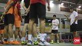 Sejak awal kariernya hingga sekarang, Hendra Setiawan selalu menunjukkan diri sebagai sosok yang patut diteladani. Bukan hanya soal prestasi di lapangan, melainkan juga kerja keras selama masa latihan. (CNN Indonesia/Adhi Wicaksono)