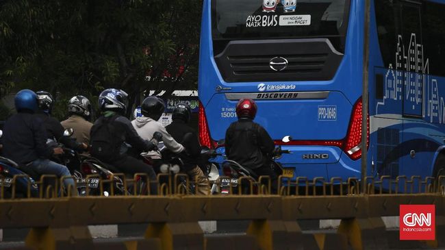 Pohon Tumbang, Laju Transjakarta Terganggu di Gandaria