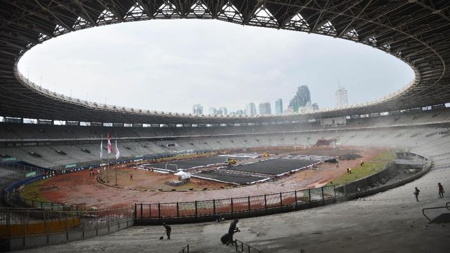 Penyebab Kebakaran di GBK Diperkirakan Keluar Senin