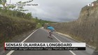 Meluncur dengan Kecepatan Tinggi Menggunakan Longboard