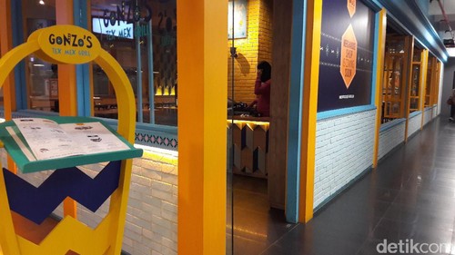 Nuansa Playful Casual di Resto Gonzos Tex Mex Grill, Lotte Shopping Avenue Nuansa Playful Casual di Resto Gonzos Tex Mex Grill, Lotte Shopping Avenue