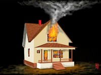 Begini Cara Lindungi Tabungan Jika Rumah Anda Terbakar atau Kemalingan