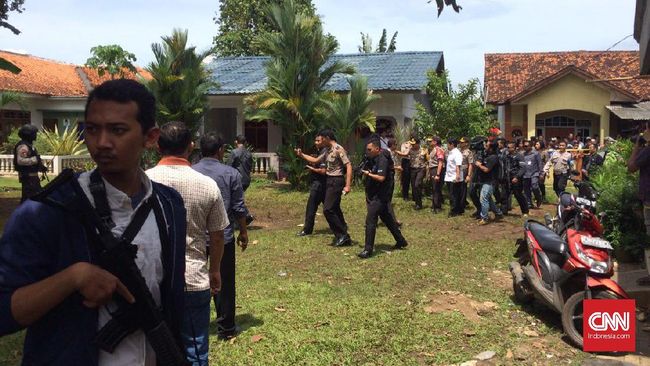 Kontrakan Teroris Tangerang Selatan Belum Steril
