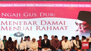 Jokowi Sebut Nilai Antidiskriminasi Gus Dur Harus Diterapkan