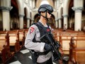 Amankan Malam Natal, Polisi Lakukan Sterilisasi Gereja