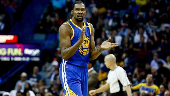'Lemparan Tiga Angka Durant Buat Cavaliers Panik'