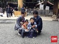 Upacara Anak Shinto di Meiji Jingu Tokyo