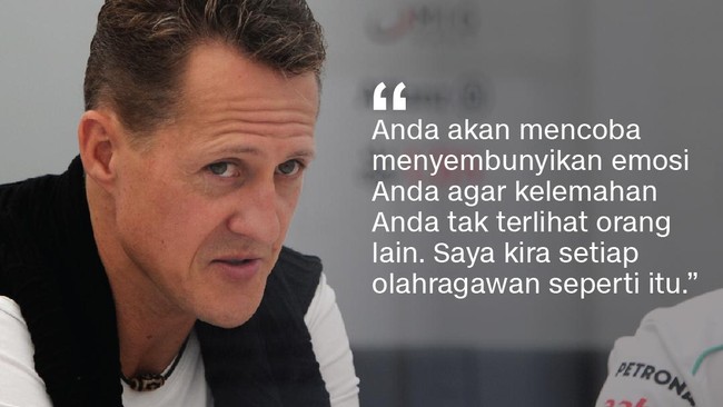 Nyali Di Balik Kata Kata Michael Schumacher