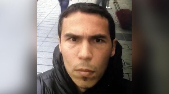 Turki Rilis Foto Pelaku Serangan Tahun Baru Istanbul