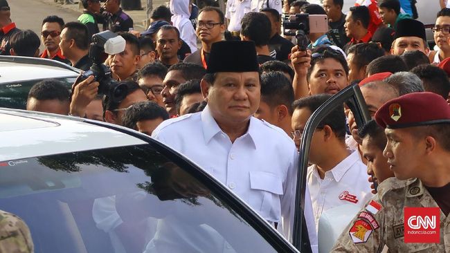 Prabowo: Kalau Bicara Benar Tak Usah Takut Disadap