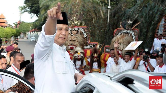 Prabowo Tepis Isu Gerindra Ditawari Jatah Menteri