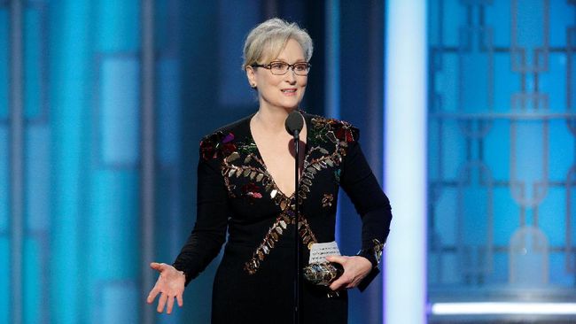 Meryl Streep Pecah Rekor Aktris Tersering Jadi Nomine Globes