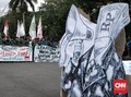 Ratusan Mahasiswa Banjiri Silang Monas