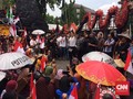 Warga Penolak Walkout di Sidang Amdal Semen Rembang