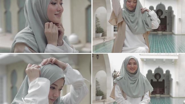 Image Result For Tutorial Hijab Pashmina Langsung Pakai