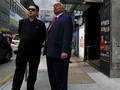 Kemesraan 'Trump dan Kim Jong Un' di Hong Kong