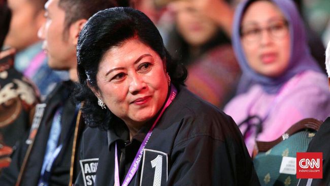 Ani Yudhoyono Sakit, Jokowi Kirim Bunga