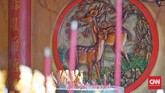 Sebelum dibangun, kawasan vihara masih dipenuhi hutan belantara, yang mana konon katanya setiap hutan memiliki roh penjaga. Maka dibangunlah Vihara Tri Dharma Bumi Raya untuk menjaga orang-orang sekitar dari roh jahat.