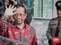 Mahfud MD Diskusi Tertutup dengan Pimpinan KPK