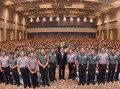 Jokowi Bertemu Ribuan Babinsa dan Bhabinkamtibmas di Solo