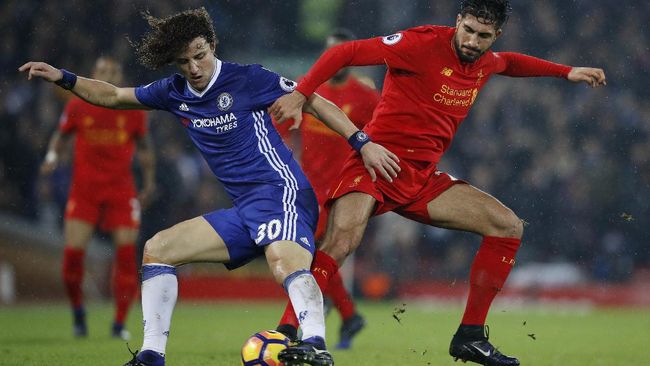 Liverpool Tertinggal 0-1 dari Chelsea di Babak Pertama