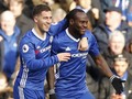 Hazard Puas Cetak Gol Indah ke Gawang Arsenal