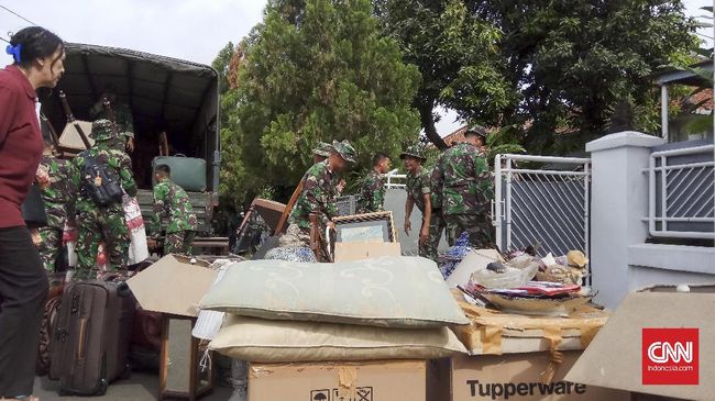 Kodam Jaya Tertibkan Penghuni 10 Rumah Dinas di Cijantung