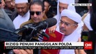Rizieq Shihab Akhirnya Penuhi Panggilan Polda