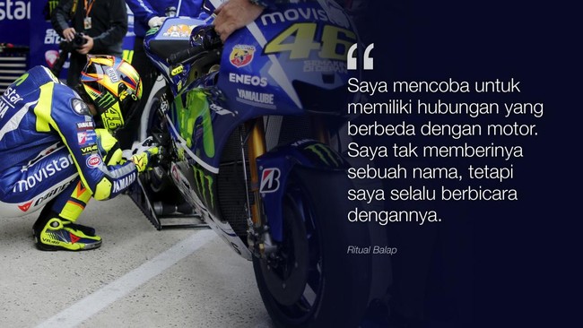 Kata Kata Juara Valentino Rossi Di Ajang Grand Prix