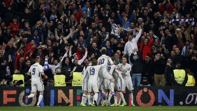 Madrid Bungkam Napoli di Bernabeu