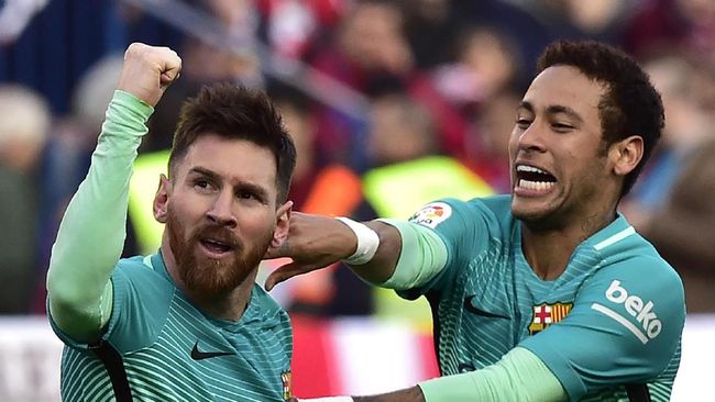 Neymar: Permintaan Messi Selalu Dikabulkan Barcelona