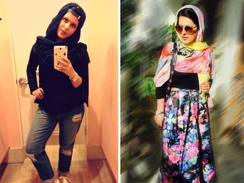 Foto: Ini Roshni, Wanita Berkerudung India yang Hobi Naik Moge Foto: Ini Roshni, Wanita Berkerudung India yang Hobi Naik Moge