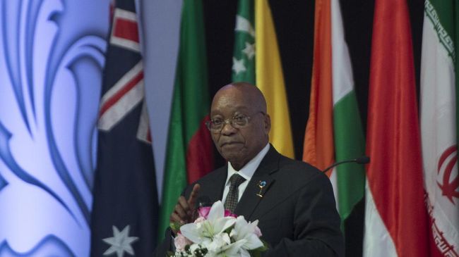 Zuma Tak Juga Mundur, Partai ANC Ajukan Mosi Tak Percaya