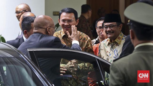 Ahok Bicarakan Kerja Sama Sister City dengan Presiden Afsel