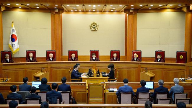 Presiden Korea Selatan Resmi Dimakzulkan