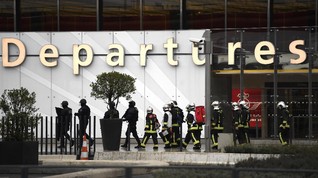 Pria Perebut Senjata di Paris dalam Pengaruh Narkotik
