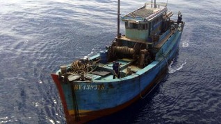 Sebanyak 17 Kapal Ikan Asing Ditangkap di Natuna dan Sulut