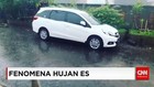 Hujan Es Turun di Jakarta