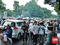 Massa 313 Long March Sambil Teriak Dukung Anies-Sandi