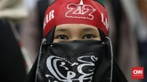 Salah satu tuntutan kini adalah polisi segera membebaskan para pemimpin Aksi 313 sebelum pukul 18.00 WIB. (CNN Indonesia/Adhi Wicaksono)