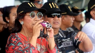 Susi Pudjiastuti: Natuna Perlu Patroli Rutin, Bukan Drama