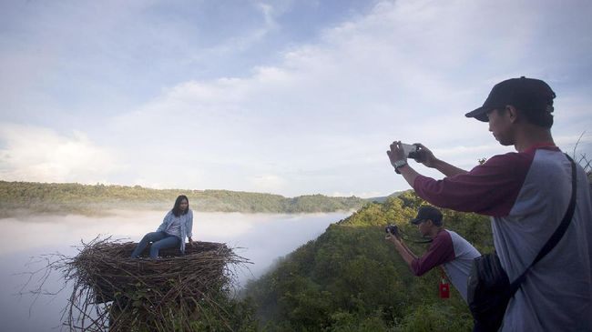 Enam Titik Selfie Di Desa Mangunan Bantul Rawan Longsor