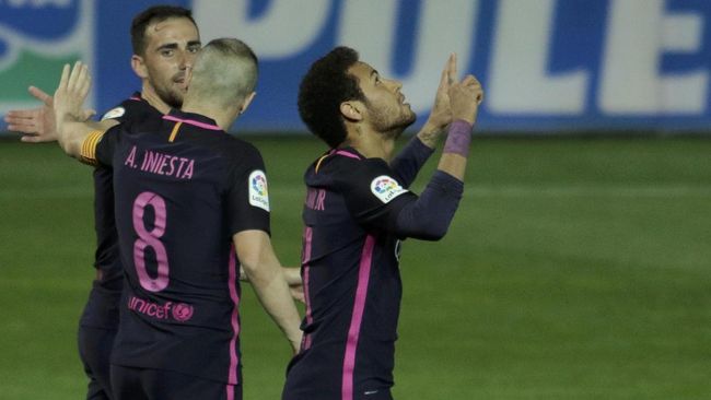 Merayakan 100 Gol Neymar Bersama Barcelona