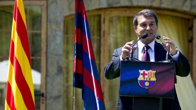 Ketum PSSI Jumpa Laporta, Bahas Peluang Kerja Sama