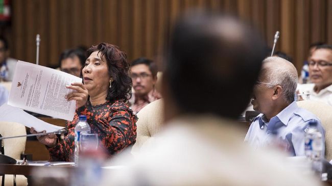 Komisi IV Restui Anggaran Menteri Susi Rp 9,14 triliun