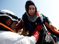 Potret Penyelamatan Imigran Libya di Laut Mediterania