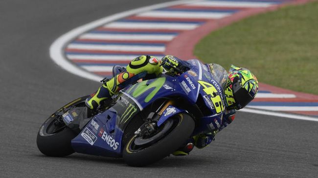 Motor Hancur, Valentino Rossi Beruntung Tak Cedera